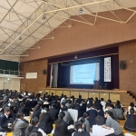 県立北須磨高等学校で「神戸地域ビジョン出前講座」を実施しました！